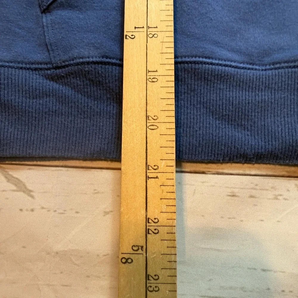 Athleta Girl Hooded Sweatshirt  Long Sleeve Pullover Youth Blue Girls Size Large